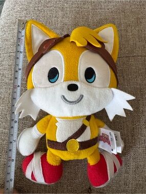 Sonic Boom Sega Sonic the Hedgehog Tails Plush TOMY